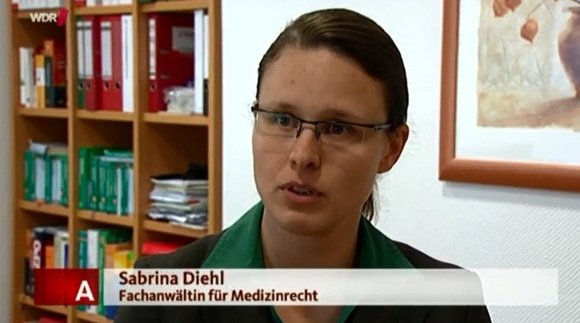 Wdr aktuelle stunde 16.09.2014 Kaiserschnitt ohne richtige Narkose Frau klagt an Sabrina Diehl Oberhausen