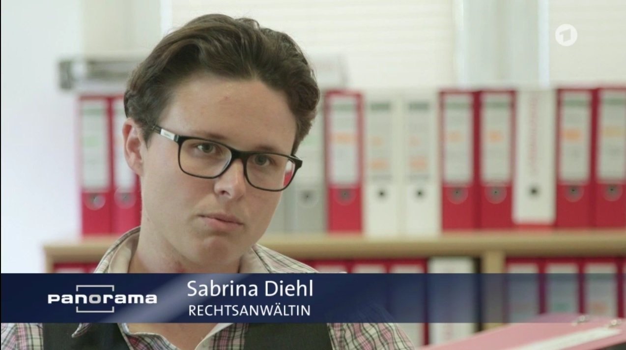 ARD Panorama vom 29.06.2017 Unterdosierte Krebsmedikamente Lebensgefahr Bottrop Sabrina Diehl