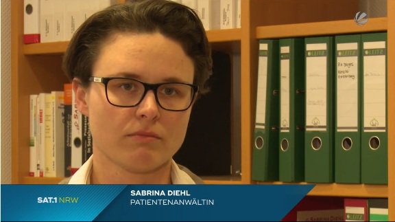 Sat 1 NRW vom 24.02.2017 Fehlerhaft zubereitete Krebs Medikamente Sabrina Diehl Bottrop Pfusch Skandal